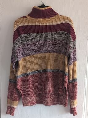 XS Urban Outfitters Striped Turtleneck